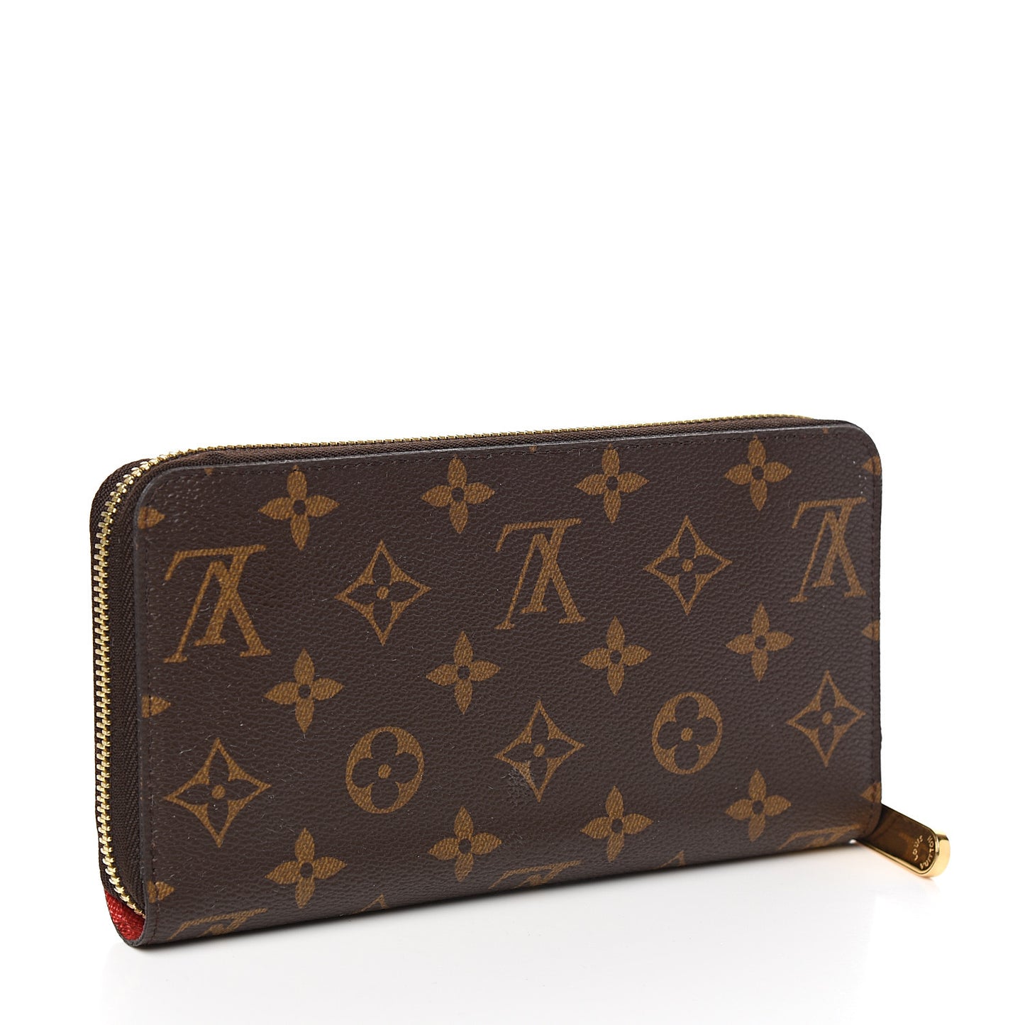 Monogram Zippy Wallet Coquelicot