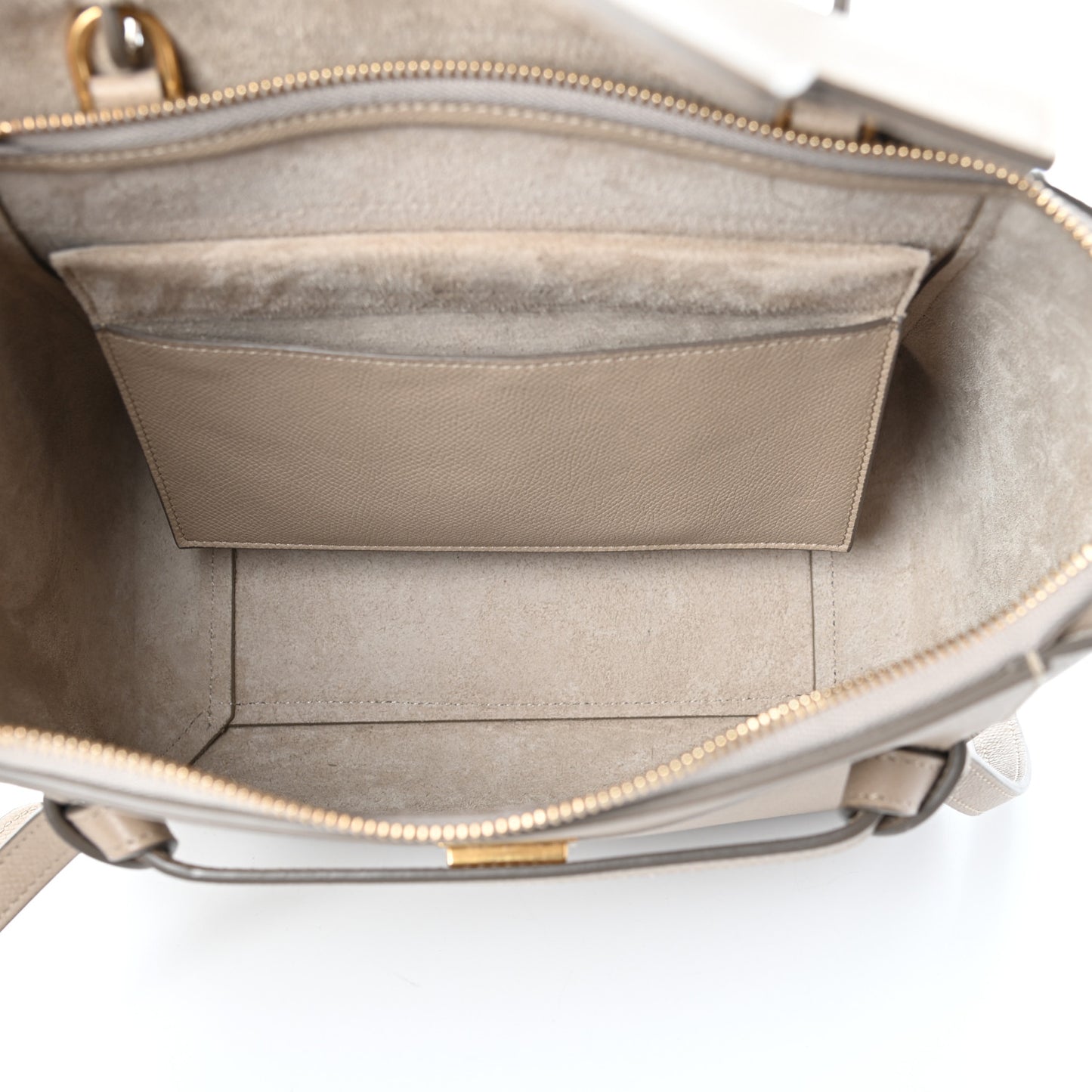 Baby Grained Calfskin Micro Belt Bag Dune