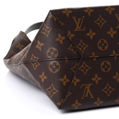 Louis Vuitton Monogram Flower Hobo Black 10 of 11