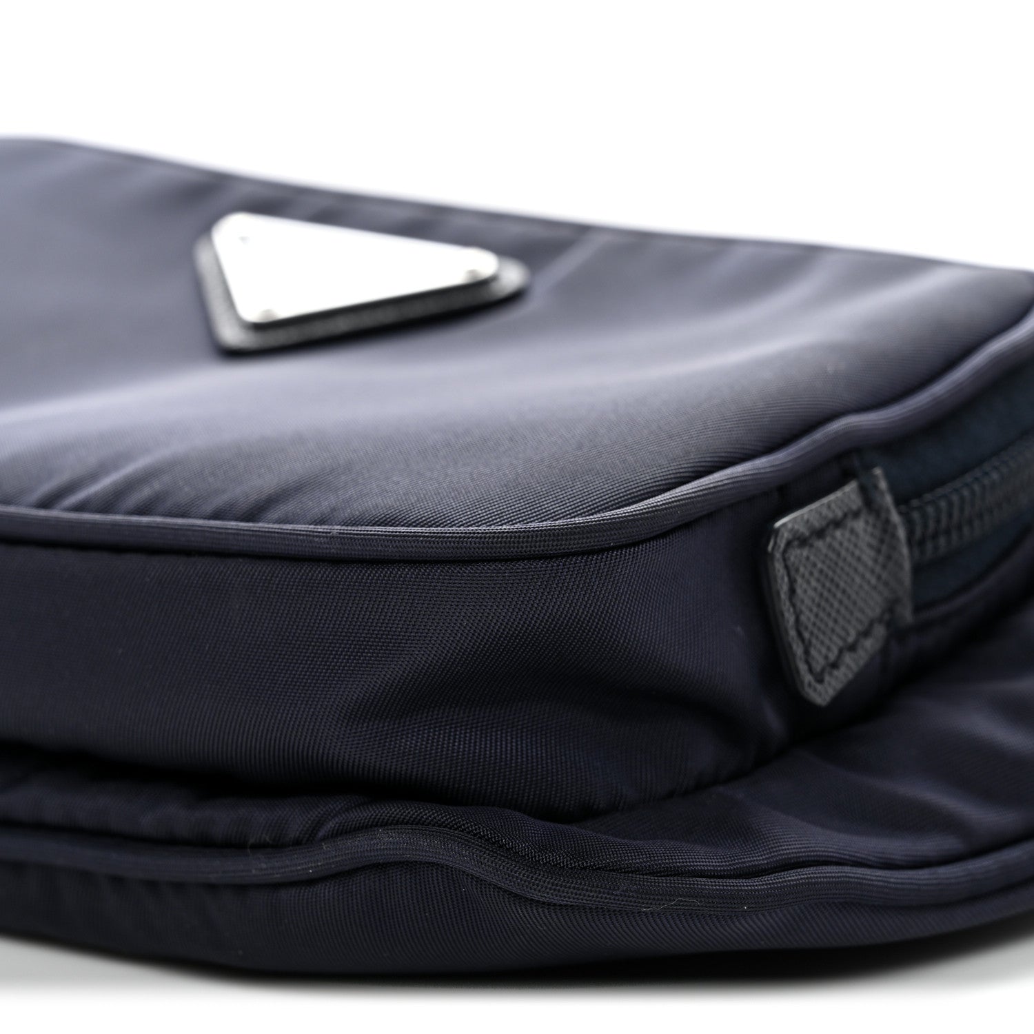 Prada Re-Nylon Saffiano Belt Bag Navy 10 of 10