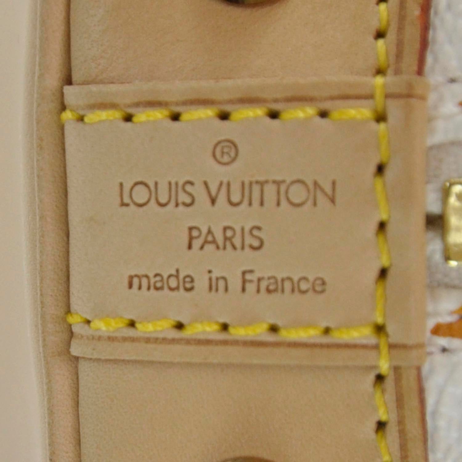 Louis Vuitton Monogram Multicolor Alma White 5 of 7