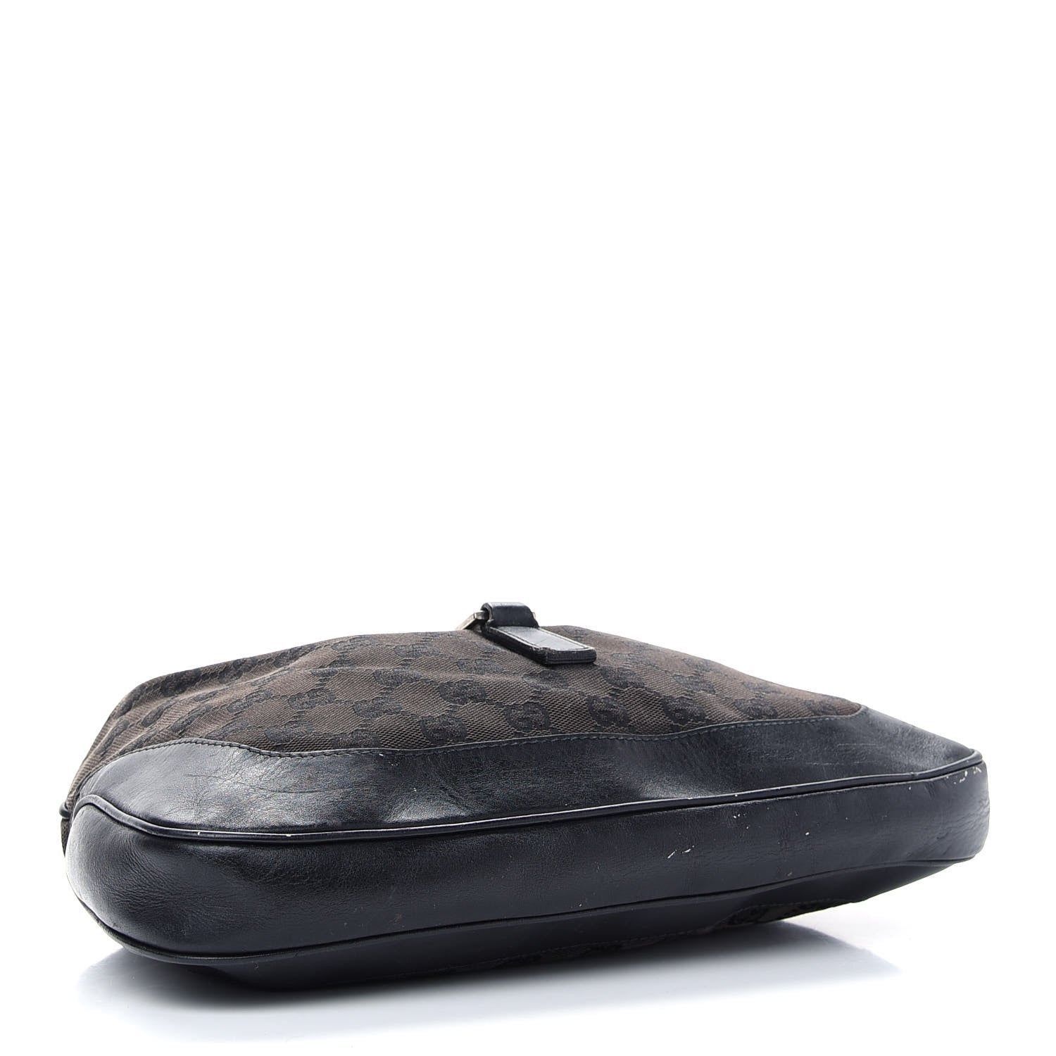 Gucci Monogram Small Jackie O Hobo Dark Brown 4 of 12