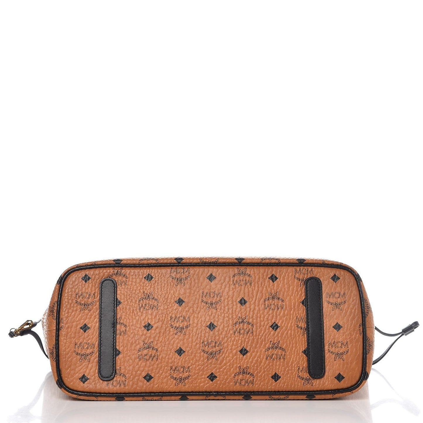 Visetos Medium Project Reversible Shopper Tote Cognac