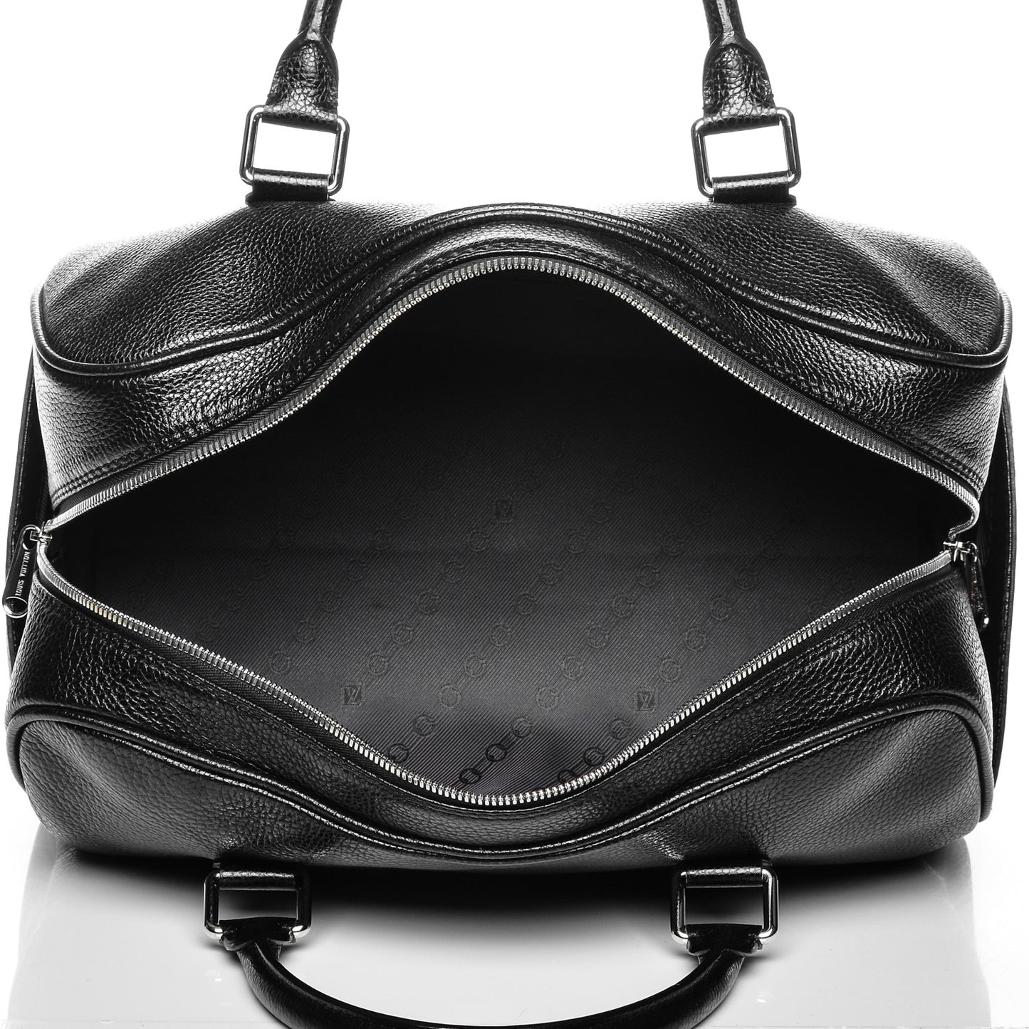 Tobago Calfskin Carryall Black
