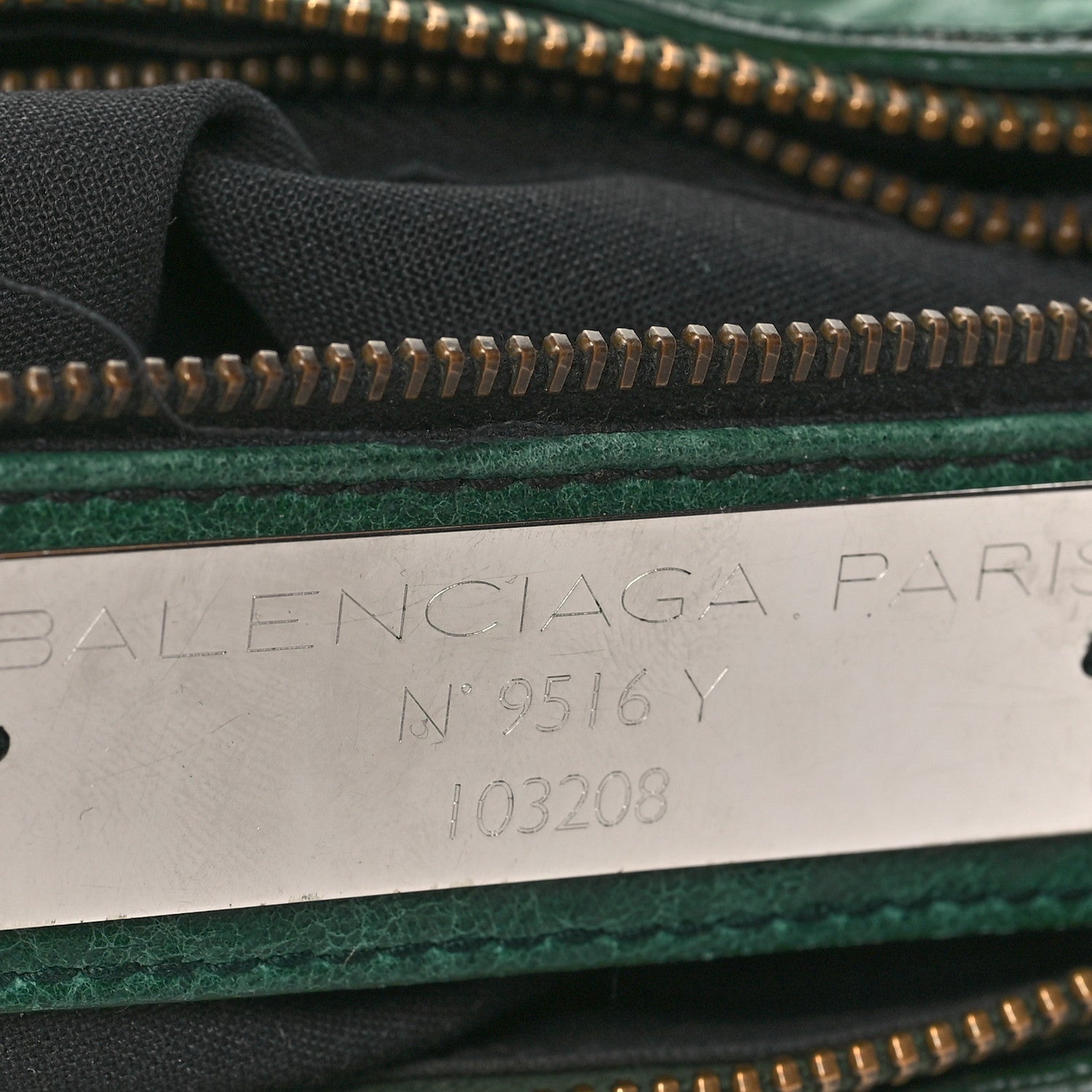 Balenciaga Chevre Classic Hardware First Emeraude 6 of 13