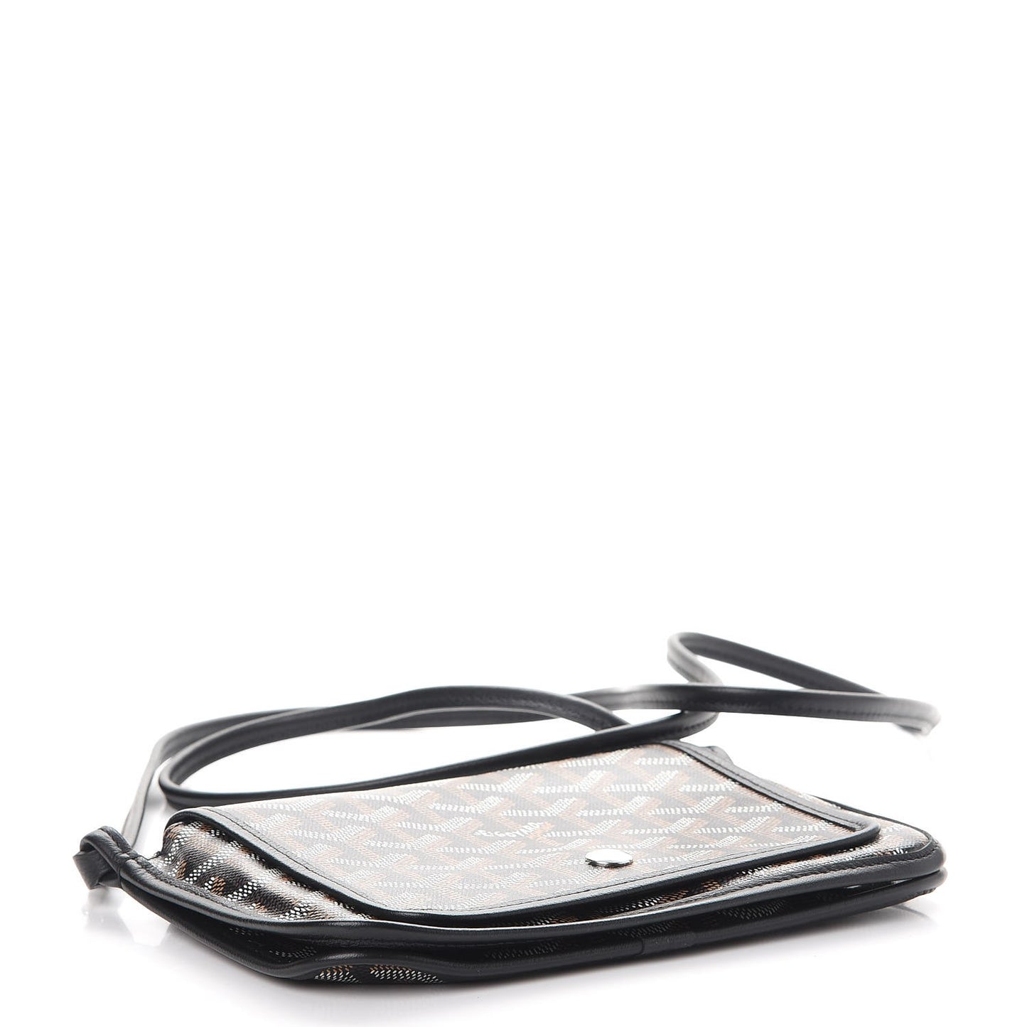 Goyardine Plumet Wallet Clutch Black