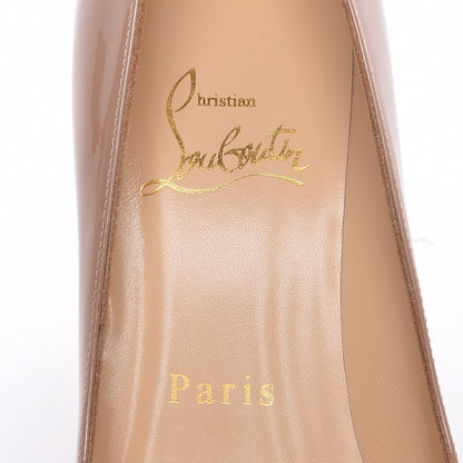 Christian Louboutin Patent Pigalle 85 Pumps 34 Nude 6 of 7