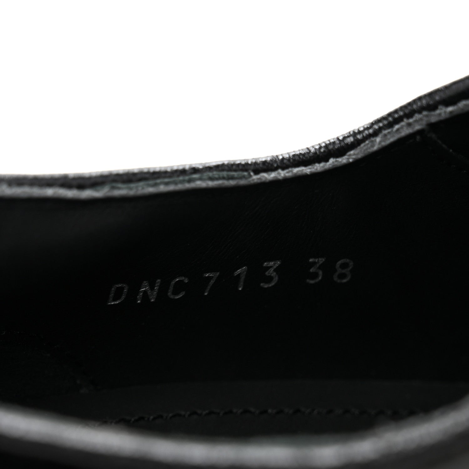Prada Spazzolato Lace Up 50mm Loafers 38 Black 9 of 10