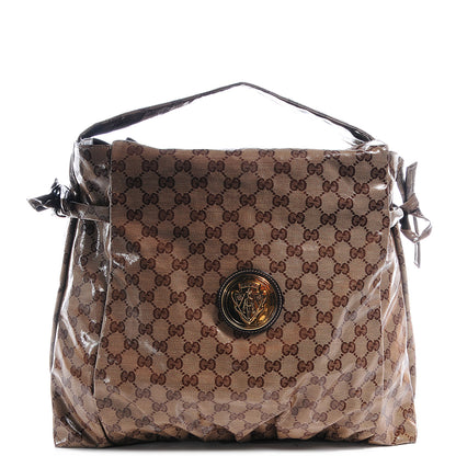 Gucci Crystal Monogram Medium Hysteria Hobo 1 of 7