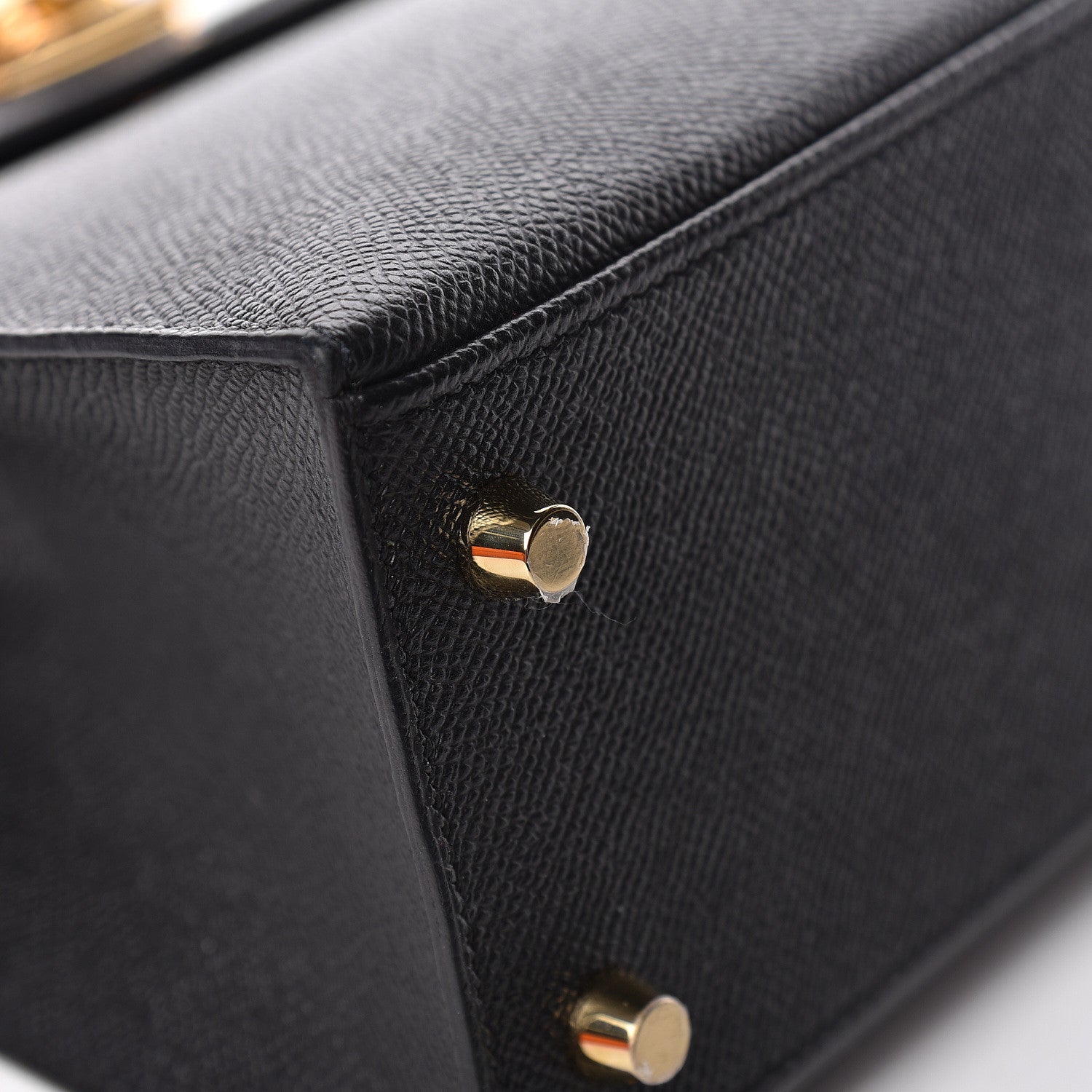 Hermes Epsom Kelly Sellier 25 Black 28 of 52