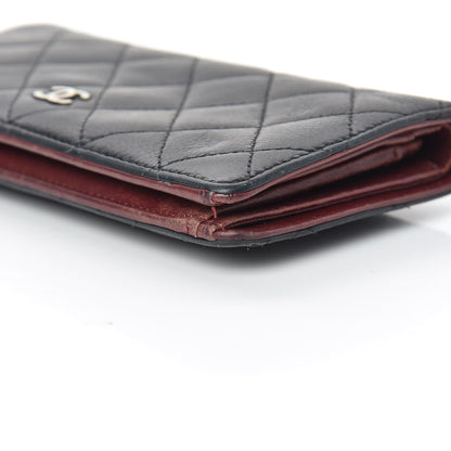 Chanel Caviar Quilted Yen Wallet Black 17 of 20