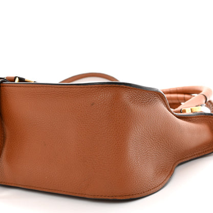 Chloe Calfskin Medium Marcie Satchel Tan 9 of 11