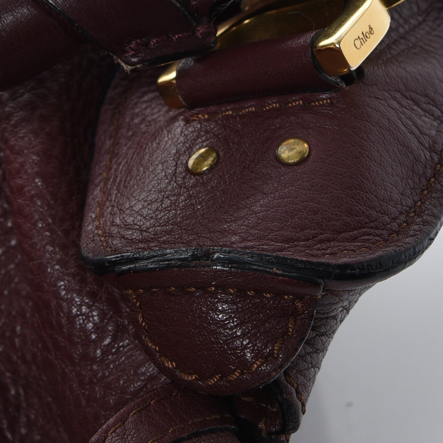 Chloe Calfskin Large Marcie Hobo Dark Velvet 15 of 17