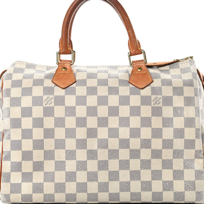 Louis Vuitton Damier Azur Speedy 30 8 of 22