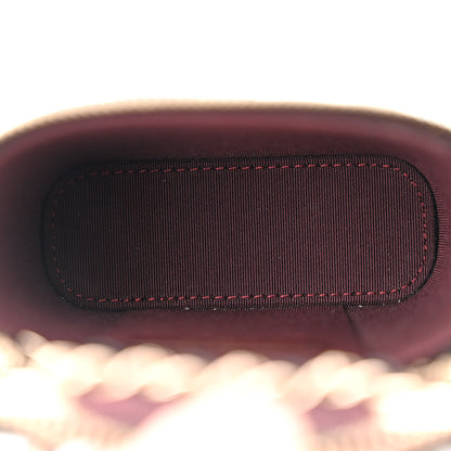 Chanel Lambskin Quilted Small Vertical Coco Beauty Vanity Case With Chain Black 5 of 11