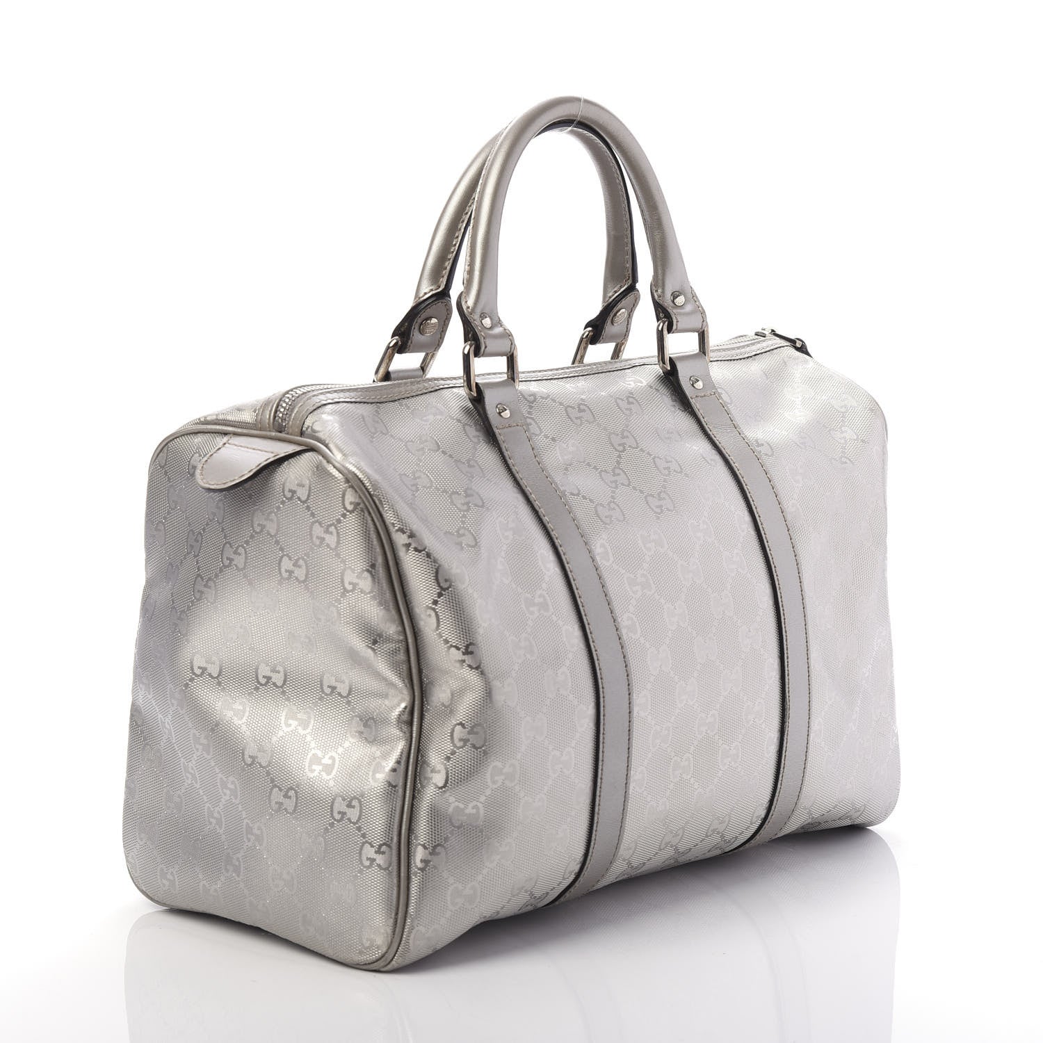 Gucci Imprime Monogram Medium Joy Boston Silver 3 of 11
