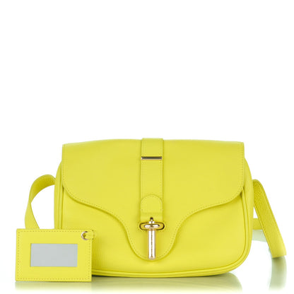 Balenciaga Grained Calfskin S Tube Jaune Citronnade 1 of 7