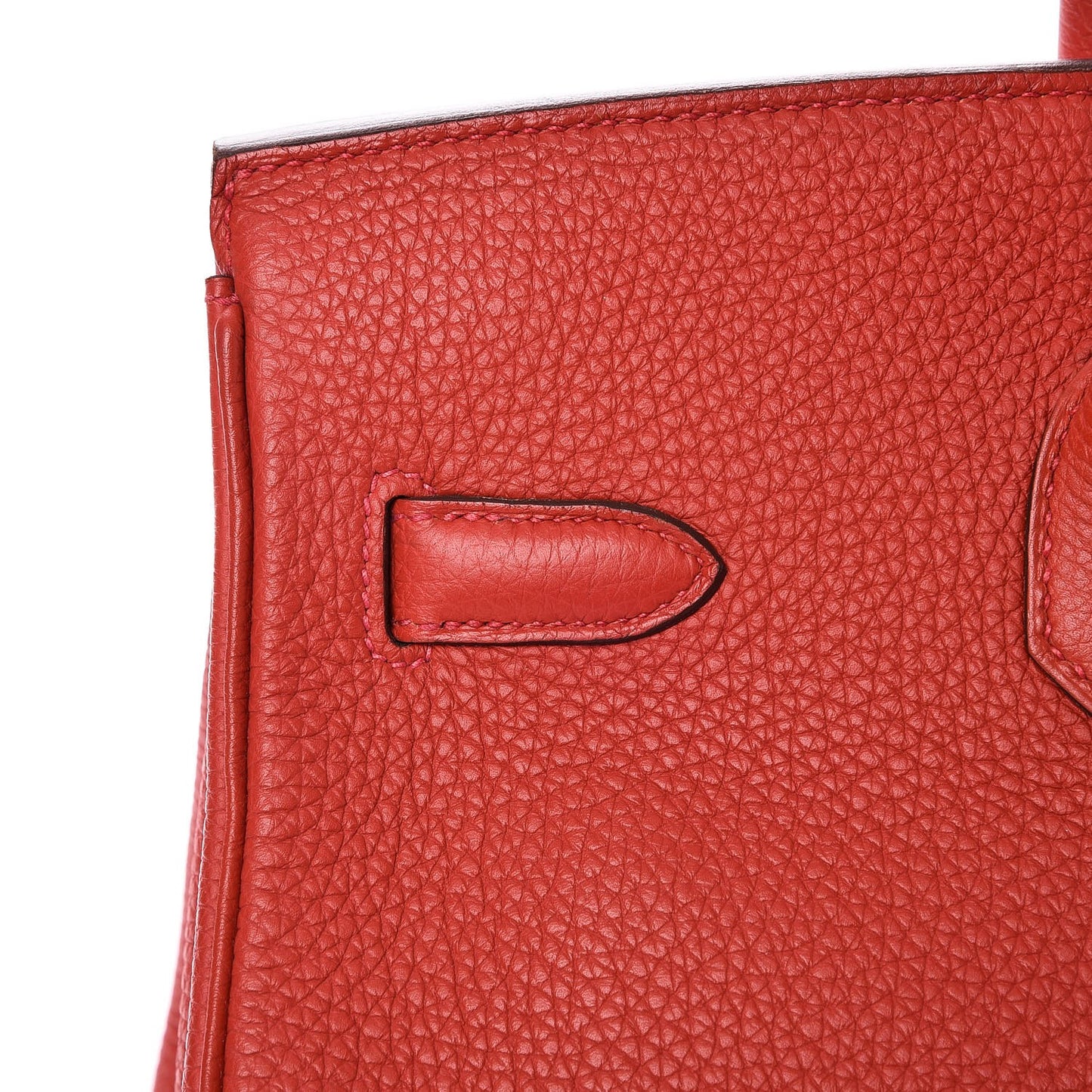 Togo Birkin 35 Rouge Casaque
