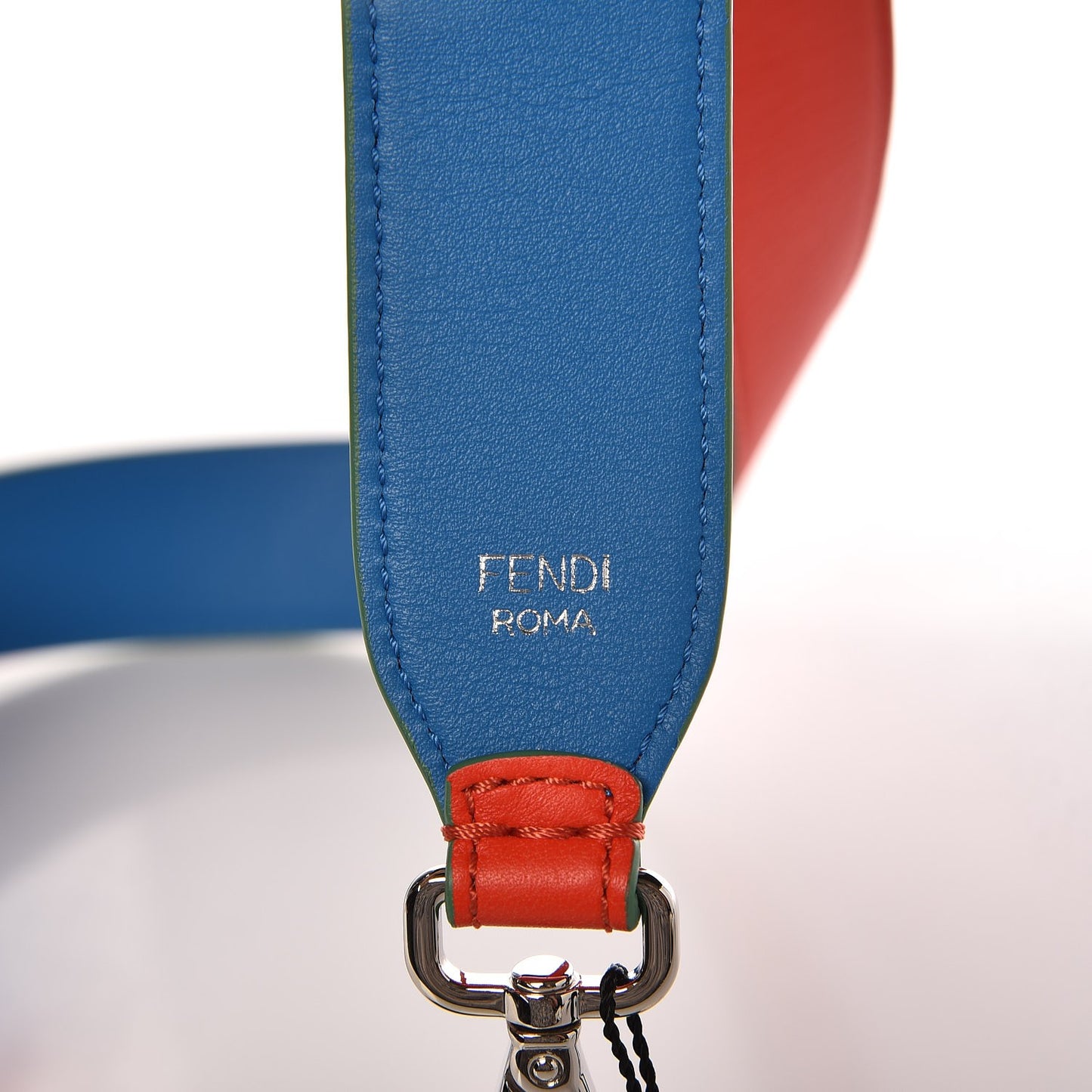 Vitello Dolce Bi-Color Strap You Papavero Blue Royal