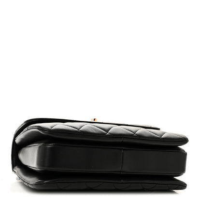 Chanel Lambskin Quilted Small Trendy CC Dual Handle Flap Bag Black 4 of 11