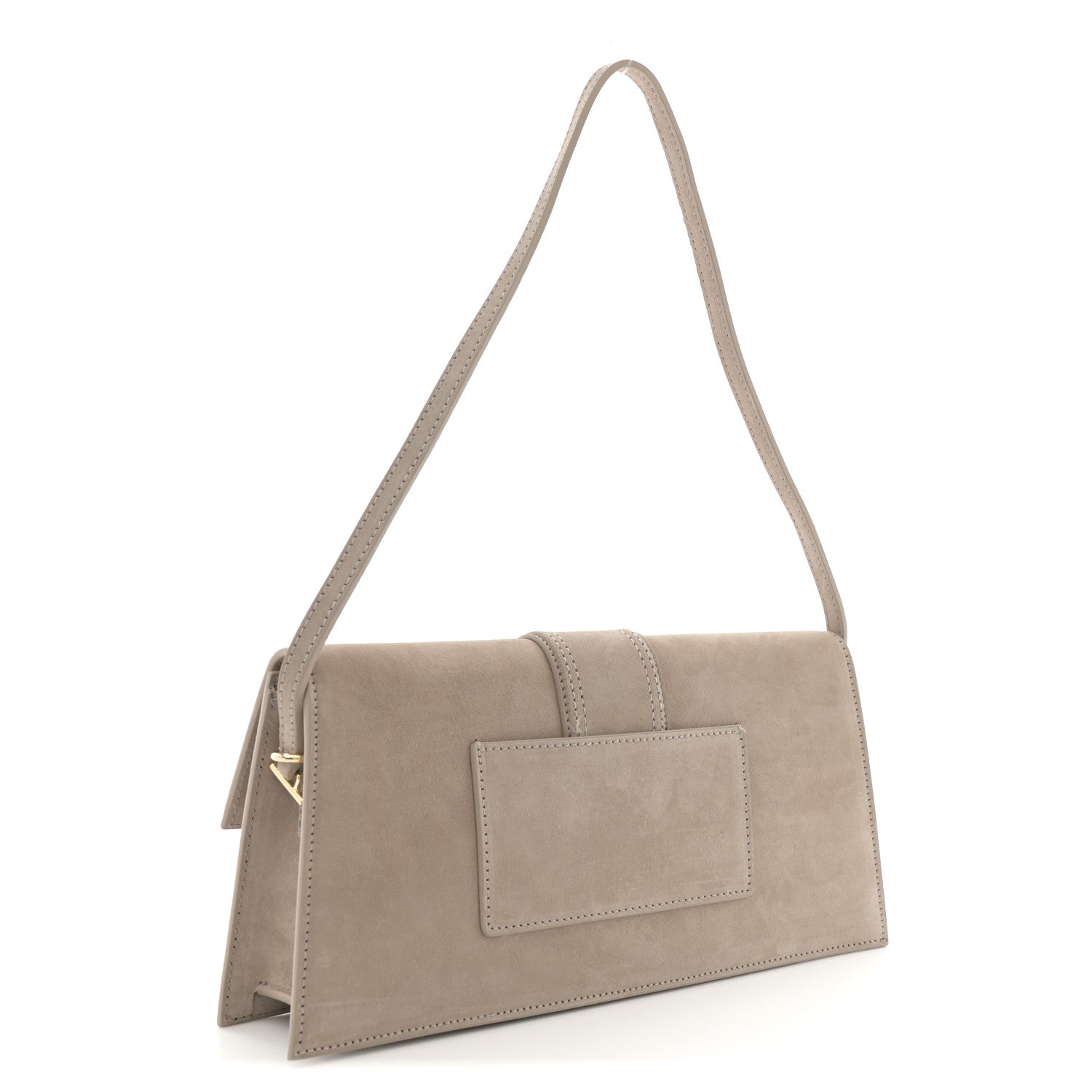 Jacquemus Suede Le Bambino Long Dark Beige 3 of 10