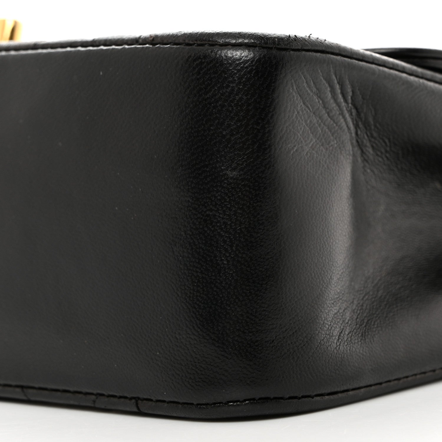 Chanel Lambskin Quilted Small Single Flap Black 10 of 10