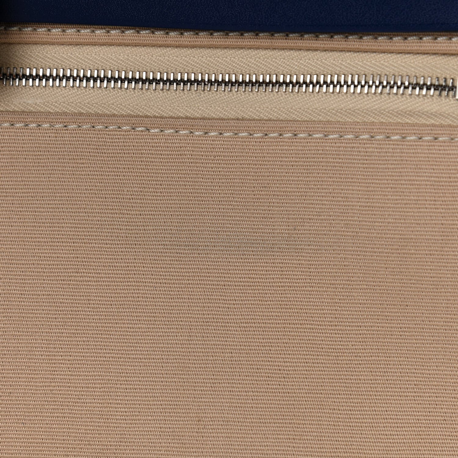 Hermes Military Toile Vache Hunter Herbag Zip 31 PM Bleu De France Ecru 14 of 14