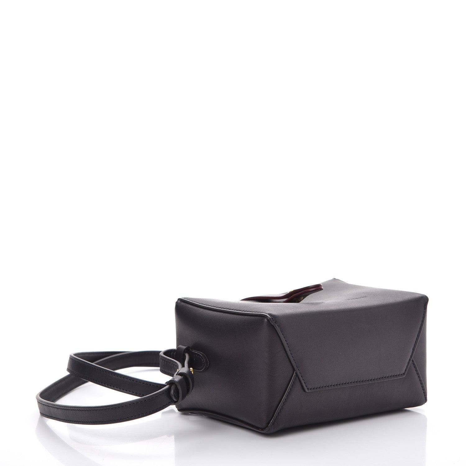 Celine Sleek Calfskin Box On Strap Bag Navy Blue 4 of 8