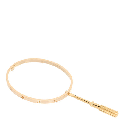 Cartier 18K Yellow Gold Small LOVE Bracelet 18 3 of 5