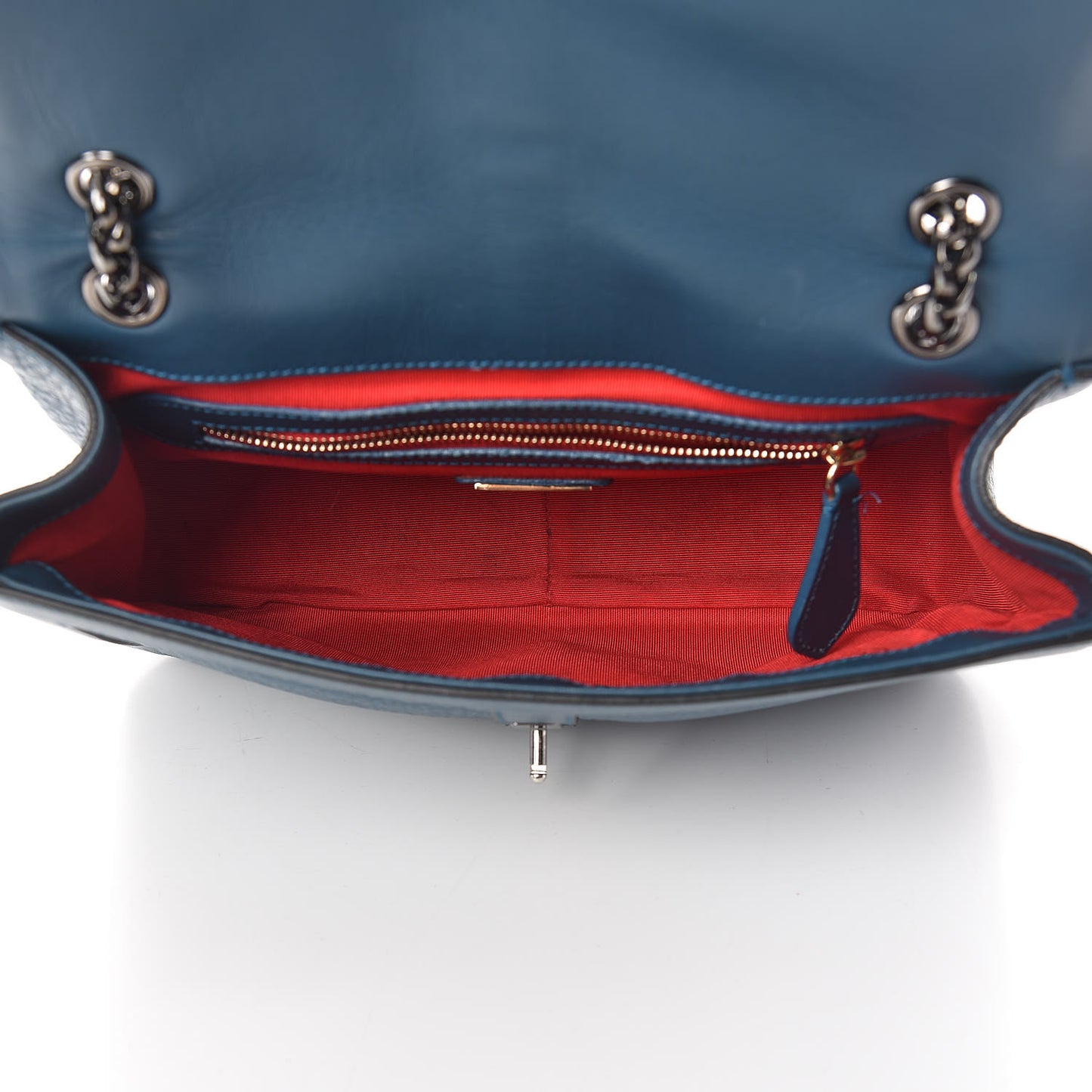 Calfskin Sweet Charity Shoulder Bag Blue