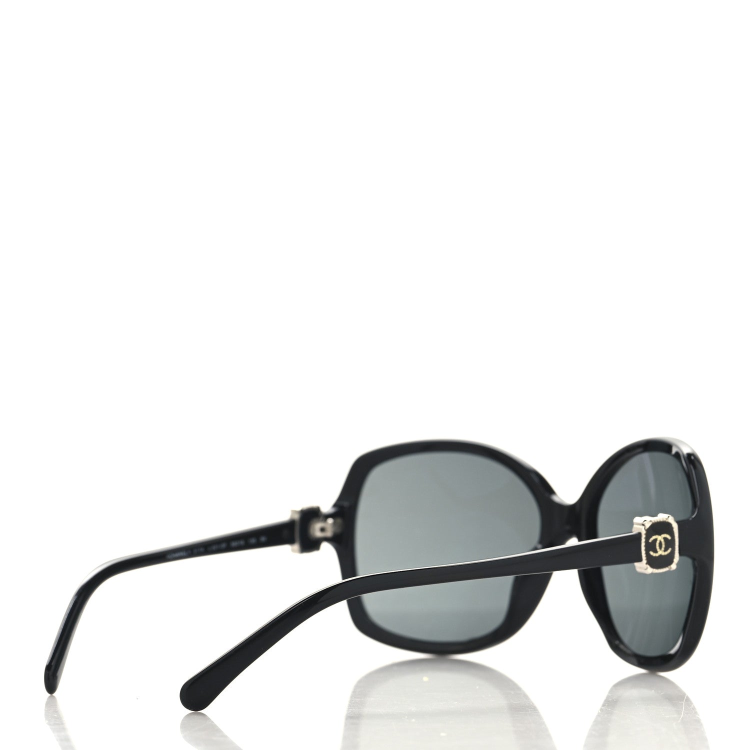 Chanel Acetate CC Sunglasses 5174 Black 4 of 7