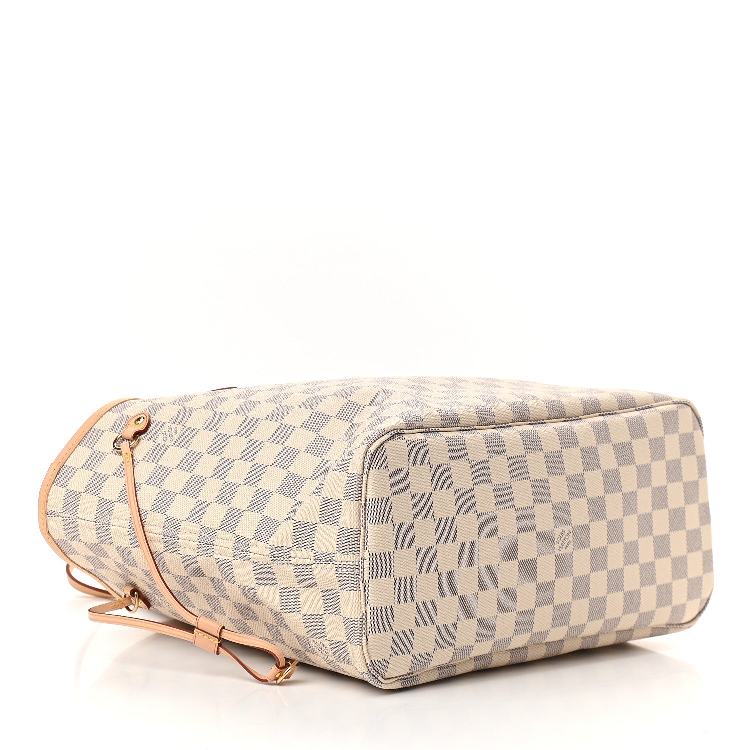 Louis Vuitton Damier Azur Neo Neverfull MM Rose Ballerine 4 of 9