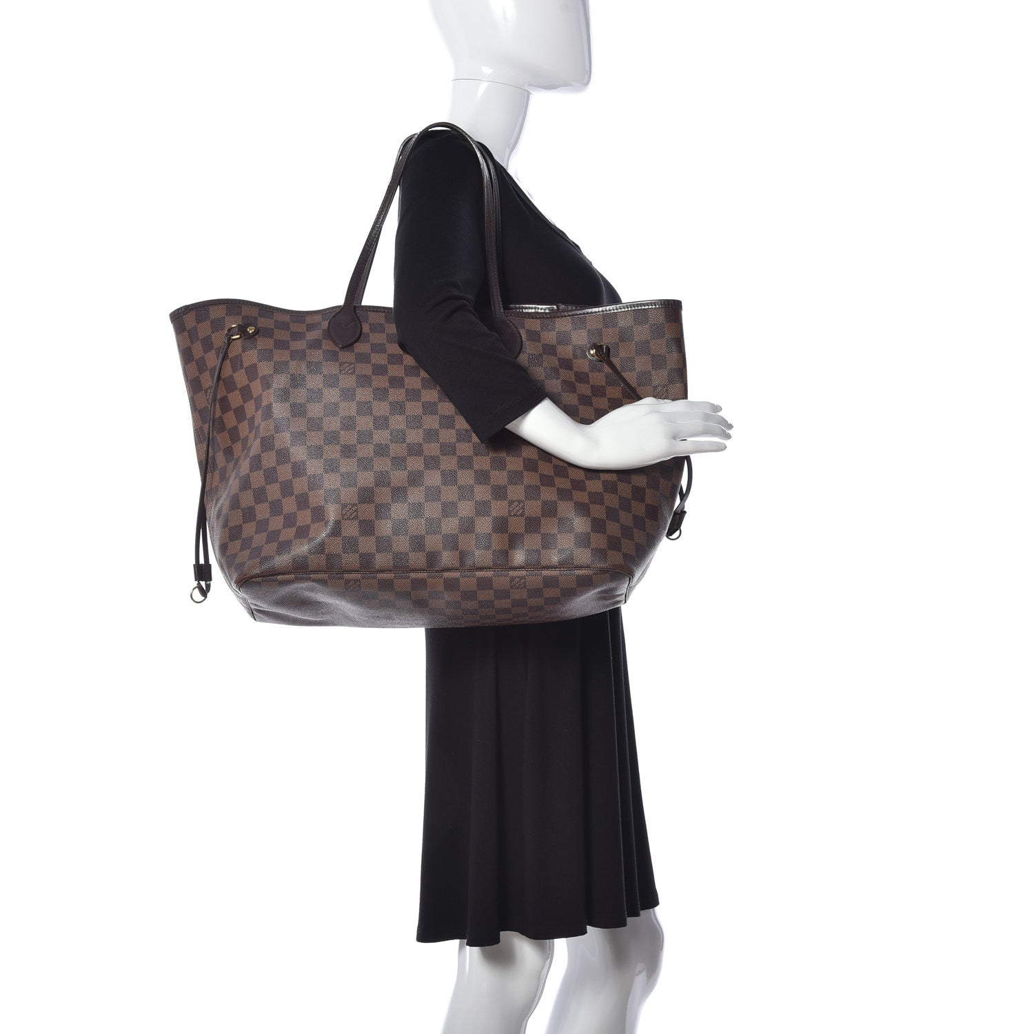 Louis Vuitton Damier Ebene Neverfull GM 2 of 8