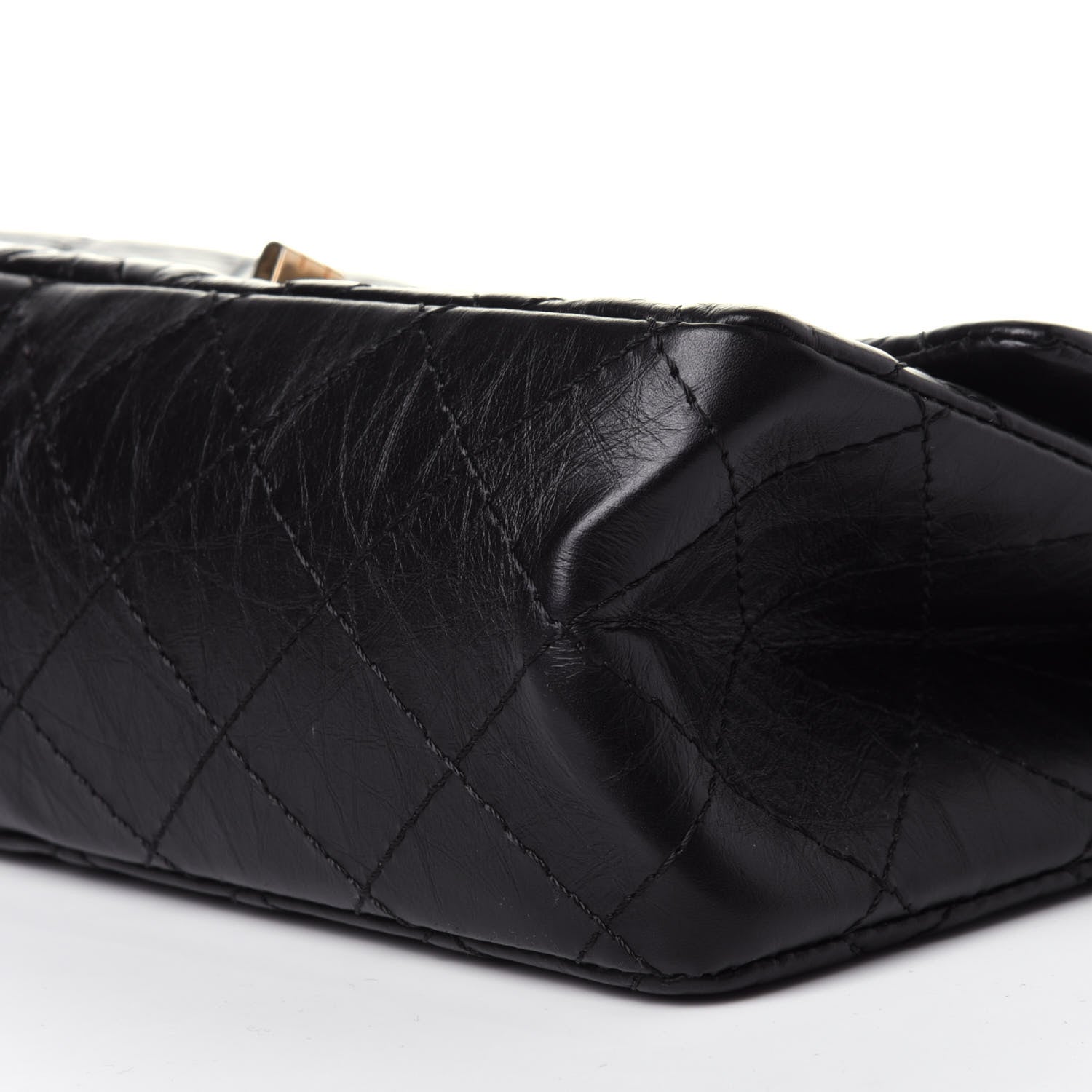 Chanel Aged Calfskin Quilted 2.55 Reissue 226 Flap Black 8 of 11