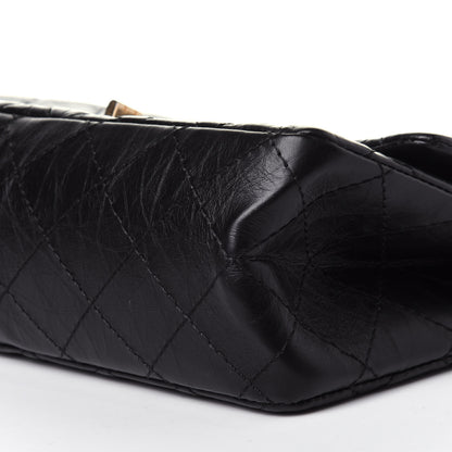 Chanel Aged Calfskin Quilted 2.55 Reissue 226 Flap Black 8 of 11