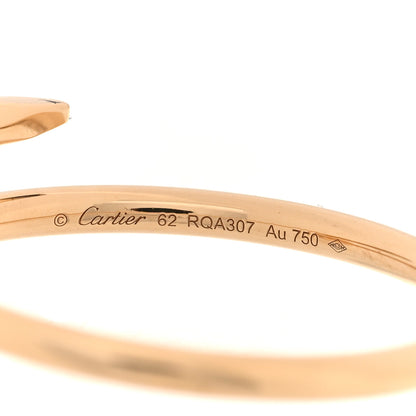 Cartier 18K Yellow Gold Small Juste Un Clou Ring 62 10 4 of 6