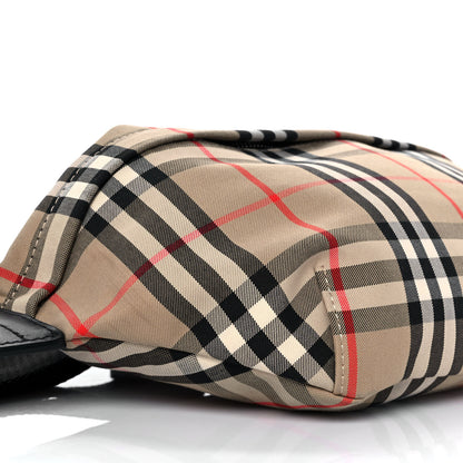 Burberry Nylon Vintage Check Sonny Bum Bag Archive Beige 8 of 9