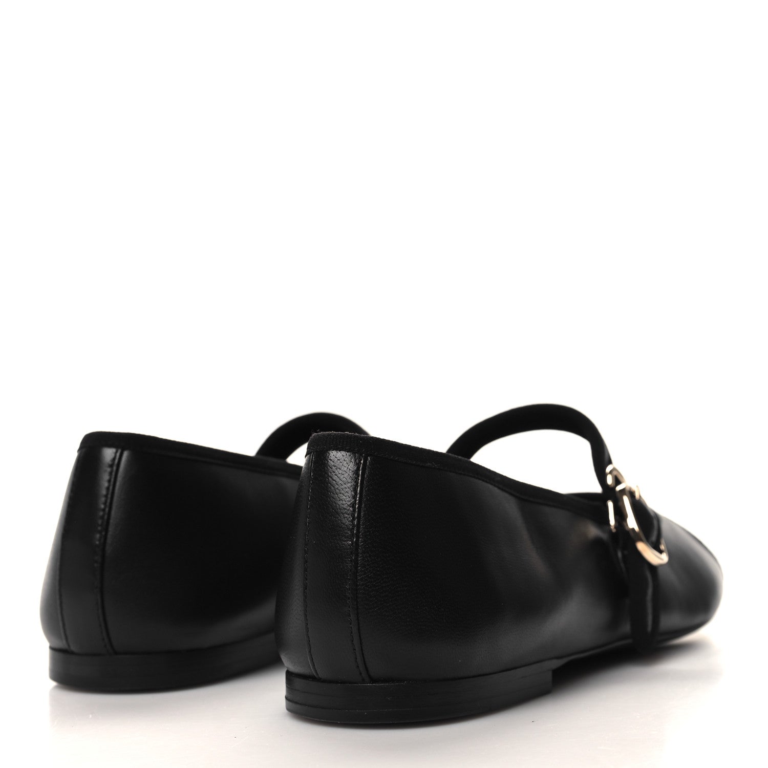 Chanel Lambskin Mary Jane Flats 40 Black 4 of 9