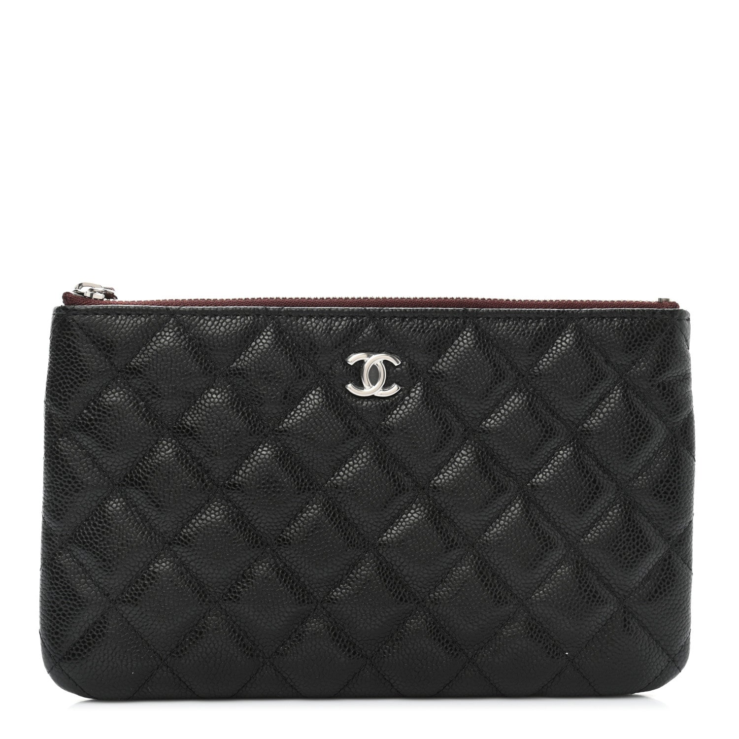 Chanel Caviar Quilted Cosmetic Case Black 1 of 8