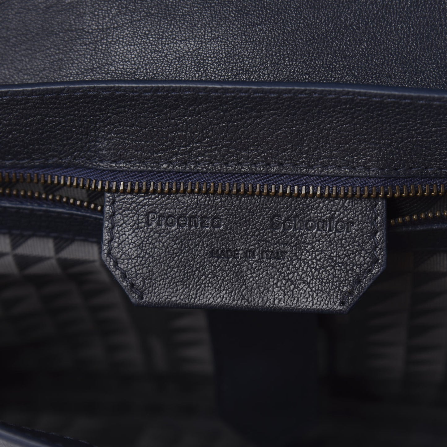 Lambskin Medium PS1 Satchel Midnight