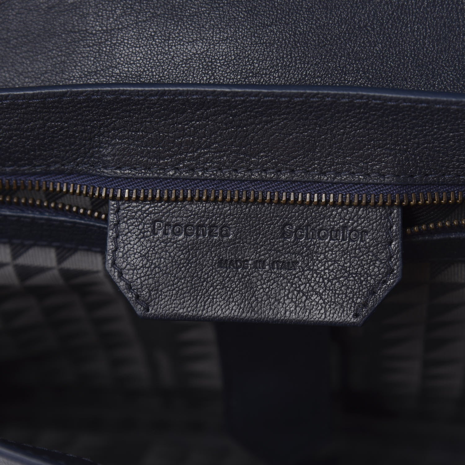 Proenza Schouler Lambskin Medium PS1 Satchel Midnight 9 of 10