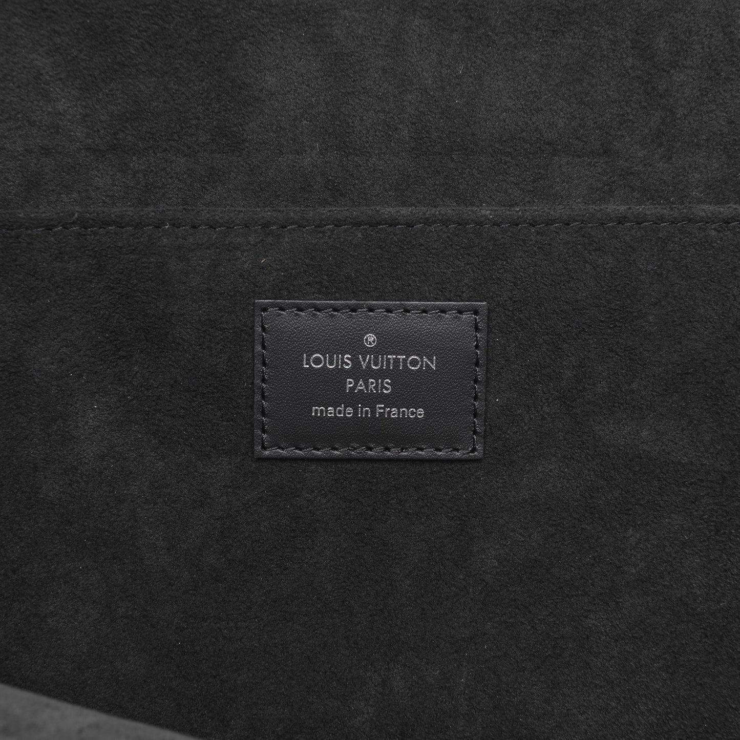 X SUPREME Epi Pochette Jour GM Black