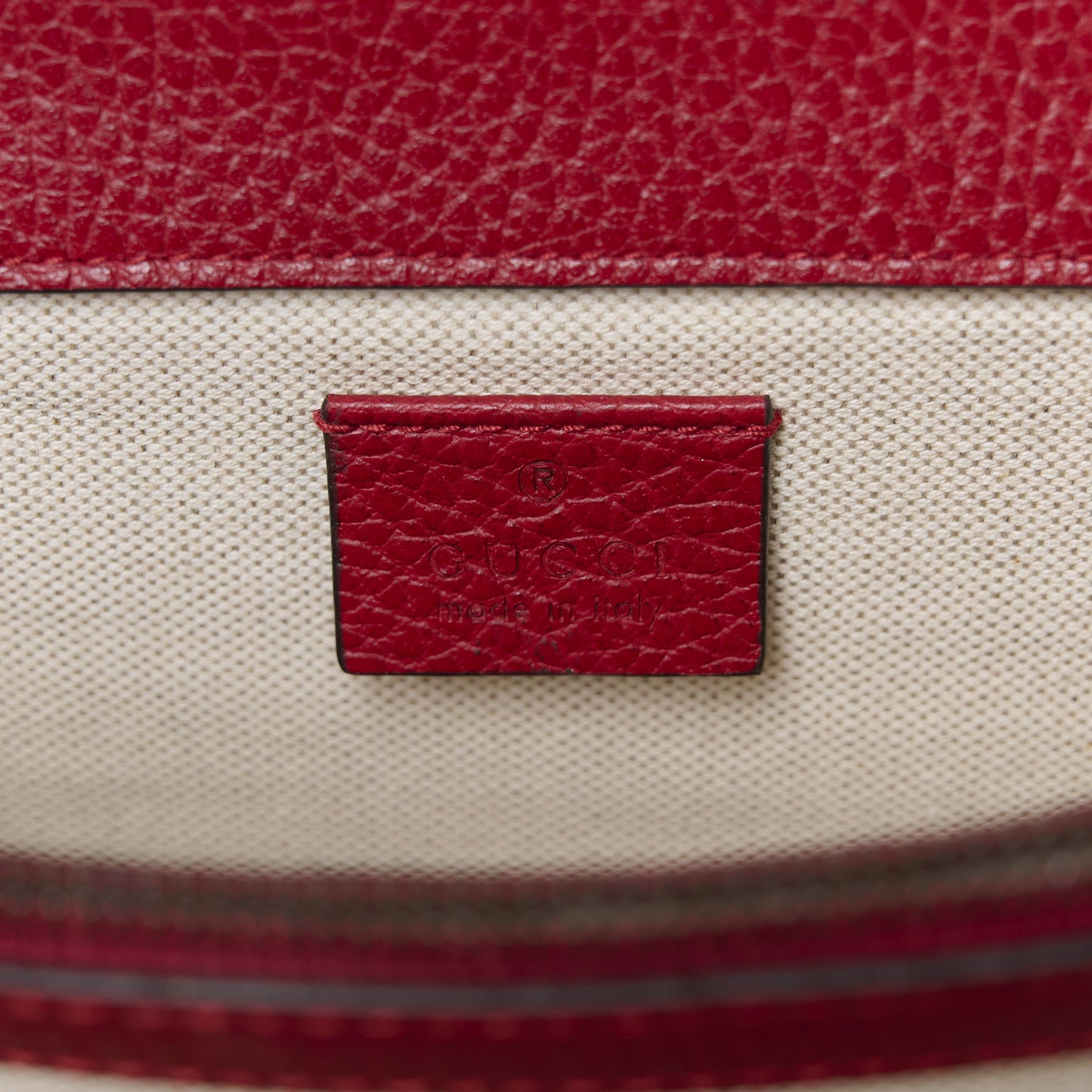 Dollar Calfskin Swarovski Crystal Small Dionysus Shoulder Bag Hibiscus Red