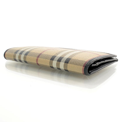 Burberry Haymarket Check Continental Flap Wallet 3 of 9