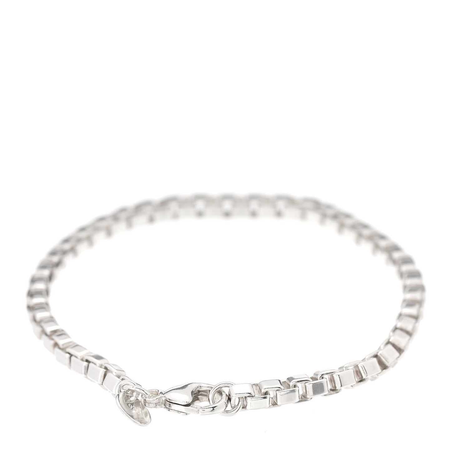 Sterling Silver 4mm Venetian Link Bracelet
