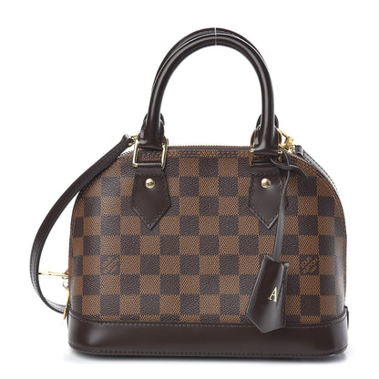 Louis Vuitton Damier Ebene Alma BB 1 of 12