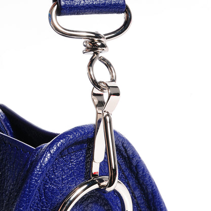 Balenciaga Chevre Silver Metallic Edge Hardware City Bleu Roi 8 of 12