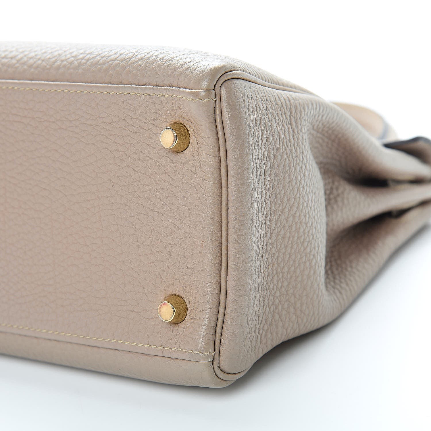 Hermes Togo Kelly Retourne 28 Gris Tourterelle 12 of 19