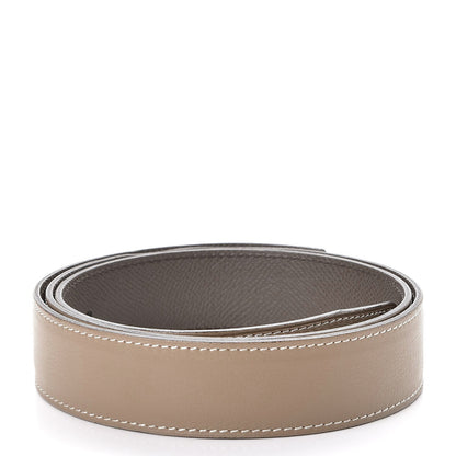 Hermes Swift Epsom Belt Strap 90 Etoupe Etain 2 of 7