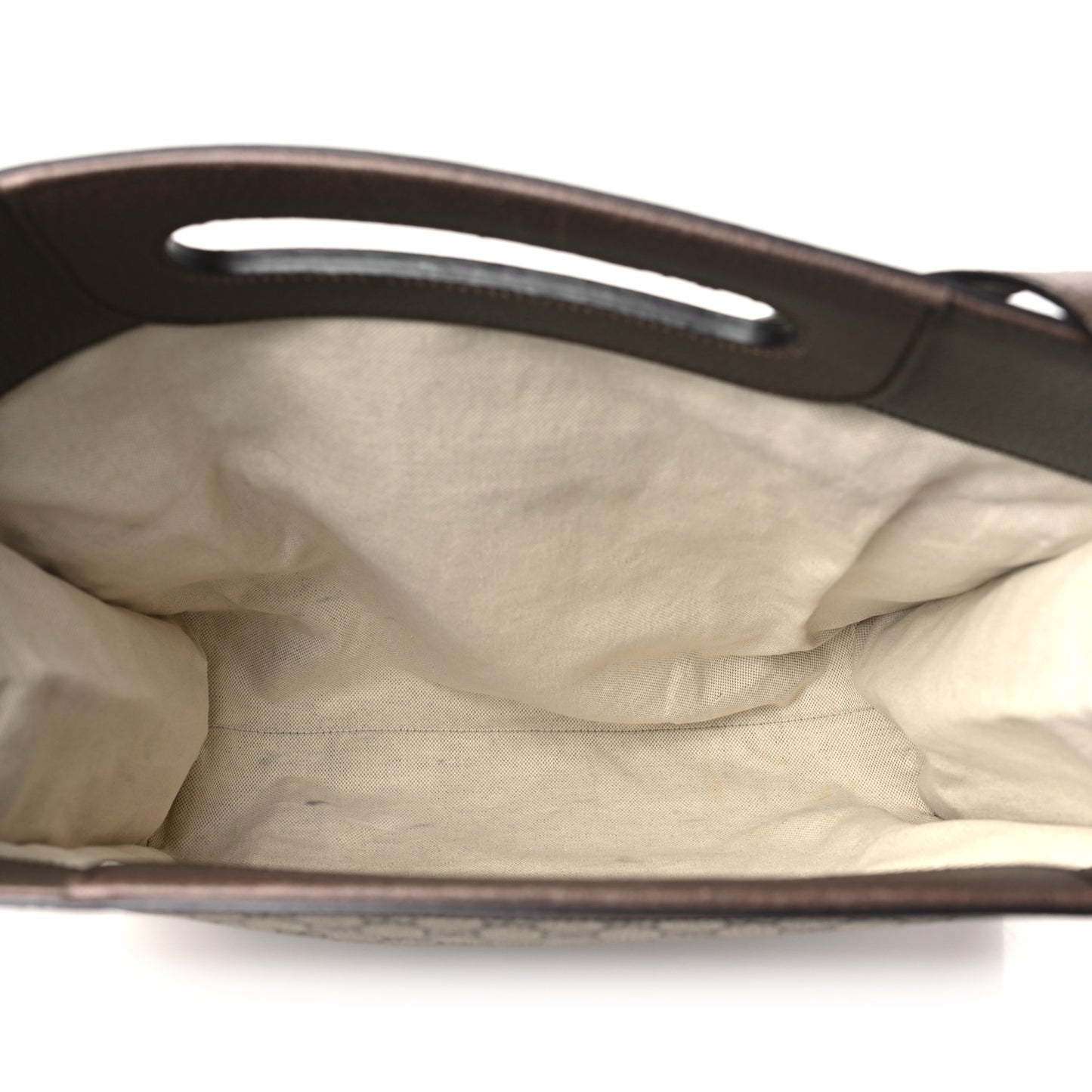 Soft GG Supreme Monogram Slip Handle Vertical Tote Beige New Acero